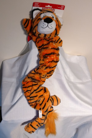 kong tiger dog toy