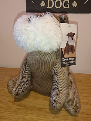 Fabric Dog Door Stop