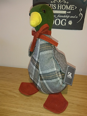 Fabric Duck Door Stop