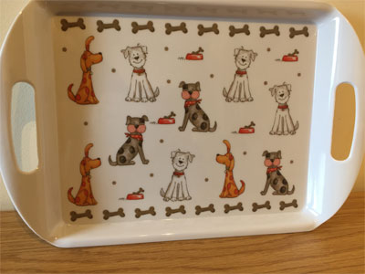 Faithful Friends Serving Tray