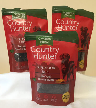 Superfood Bars Beef with Spinach and Quinoa
