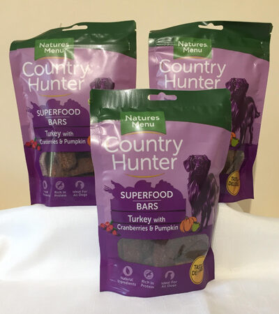 Superfood Bars Turkey with Cranberries and Pumpkin